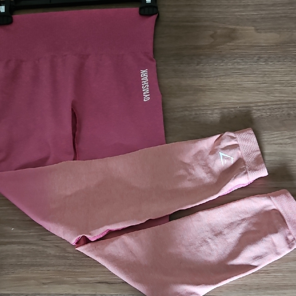 Gymshark  Two-Tone Pink Leggings